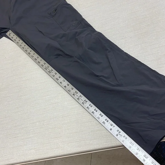 L.L.BEAN MEN'S CRESTA HIKING DWR PANTS STANDARD FIT 35 x 32” Gray New with Tags